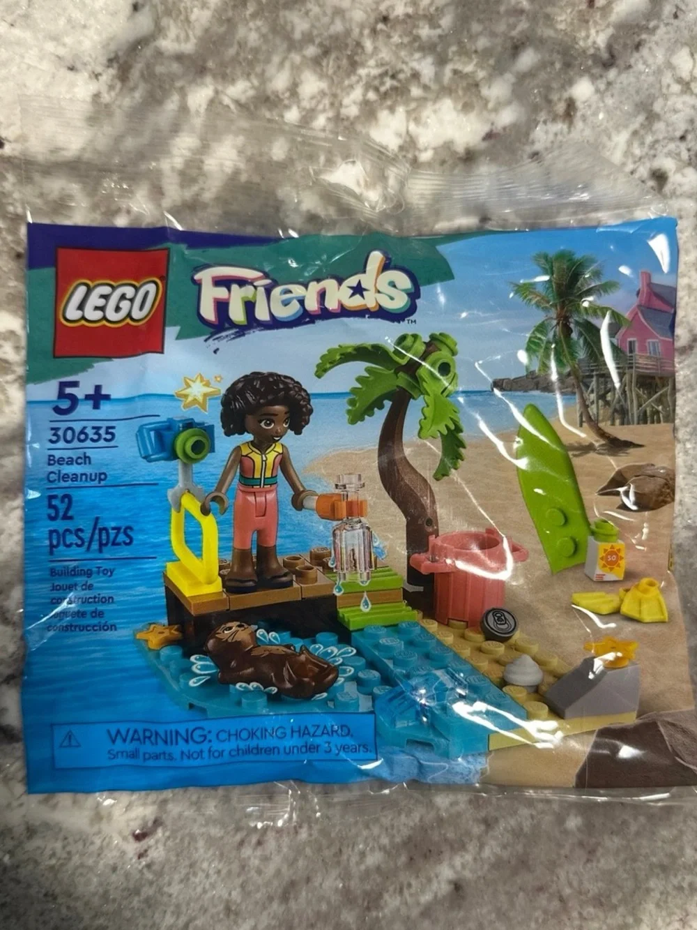 LEGO Friends 30635 Beach Cleanup Building Toy 52 pcs